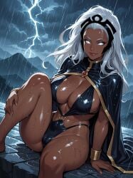storm (x-men) from marvel by artoonizer