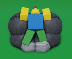 3d big_ass bradythewwefan bubble_butt female furry huge_ass hyper_ass noob ribbons_(bradythewwefan) roblox robloxian tagme thick_thighs wide_hips