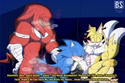 knuckles the echidna from sega by bacon sama