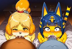 ankha from animal crossing