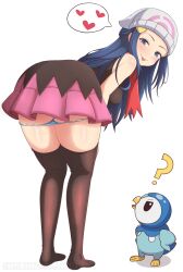 dawn (pokemon) from game freak by mischiefmiz