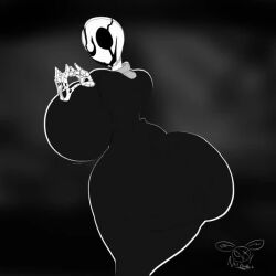 2d 2d_(artwork) 2d_animation animated asgore_dreemurr ass ass_clapping back_view big_ass big_breasts big_butt breasts butt_clapping fem_gaster female female_only floating_hands gaster music mysteryman nailstrabbit no_arms rule_63 small_waist solo solo_female sound sound_effects sound_warning tagme text turtleneck undertale video wingdings wingdings_text