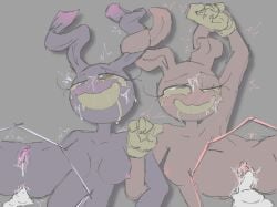 ahegao_face anal anal_gape animal_only crying crying_with_eyes_open cum_in_ass cum_in_pussy cum_inside cum_on_face dacryphilia drool drooling evil_jax_(tadc) evil_jax_(the_amazing_digital_circus) eyes_half_open eyes_rolling_back female genderbent glitch_productions jax jax_(tadc) jax_(the_amazing_digital_circus) kream_cake overstimulated overstimulation pussy pussy_juice pussy_juice_drip rule_63 swirly_eyes the_amazing_digital_circus
