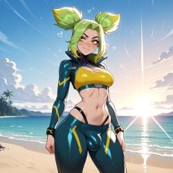 zeri (league of legends) from league of legends by lunaart