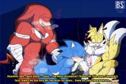 knuckles the echidna from sega by bacon sama