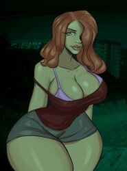 seductive woman (no, i'm not a human) from no, i'm not a human by draw emy