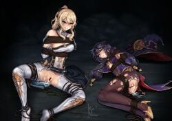 jean gunnhildr from genshin impact by kaneeru