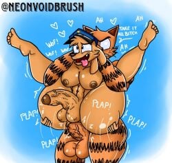 dog man (character) from dav pilkey by neonvoidbrush
