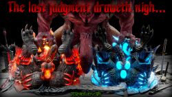 2025 3_toes 3boys 3d_(artwork) 5_fingers absurd_res anus ass bad_end balls baron_of_hell baron_of_hell_(doom) blender_(artwork) blue_glow broken_sword brother_(lore) brothers_(lore) capcom claws crossover dante_(devil_may_cry) defeated defeated_hero defeated_villain demon devil_may_cry devil_may_cry_5 digital_media_(artwork) doom_(series) erection feet fingers game_over gameplay_mechanics genitals glowing glowing_anus glowing_balls glowing_claws glowing_eyes glowing_genitalia glowing_penis glowing_tongue glowing_wings grey_body grey_scales group hand_on_butt hand_on_own_butt head_grab hi_res horn humanoid_genitalia humanoid_penis id_software imminent_anal imminent_rape imminent_sex katana legs_up long_tongue lying male male/male melee_weapon microsoft monster monster_boy muscular muscular_male on_back on_ground penis penis_size_difference pointed_tail puffy_anus red_glow scales scalie sibling_(lore) side_by_side sin_devil_trigger size_difference spread_legs spreading sword tail thekidxeno thick_thighs toes tongue tongue_out trio two_subs_one_dom vergil_(devil_may_cry) weapon wings wrinkled_feet wrinkles