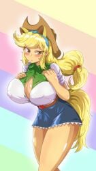 applejack (mlp) from equestria girls by josetomedasco