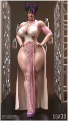 juri han from capcom by cga3d
