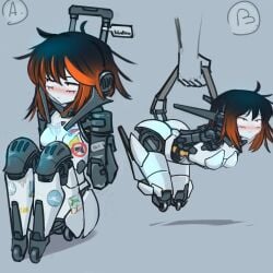 2d nradiowave robot robot_girl tagme