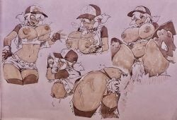 2025 5_fingers anthro anthro_penetrating anthro_penetrating_female anthro_penetrating_human areola baseball_cap big_breasts bite biting_lip biting_own_lip blush bodily_fluids bottomwear breast_play breasts clothed clothing clothing_aside cum cum_in_vagina cum_inside duo faceless_anthro faceless_character faceless_male fan_character female female_focus female_on_anthro fingerless_gloves fingers from_behind_position generation_4_pokemon genital_fluids gloves greyscale hair handwear hat headgear headwear heart_pupils hi_res hotpants human human_focus human_on_anthro human_penetrated interspecies legwear lucario male male/female mammal monochrome navel nintendo nipples one_eye_closed open_clothing open_mouth open_smile open_topwear open_vest panties panties_aside penetration penile penile_penetration penis_in_vagina pokemon pokemon_(species) ponytail scarlet_(twistedterra) self_bite sex shirt shorts smile surprise tanned_skin thigh_highs titjob tongue tongue_out topwear torn_clothing torn_shirt torn_topwear twistedterra underwear underwear_aside vaginal_penetration vaginal_penetration vest