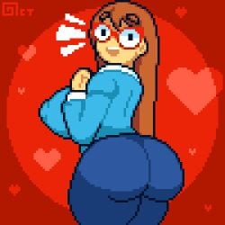 ms. lovelett from kindergarten (game) by octotron2000