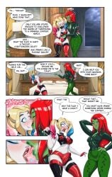 1futa 1girls batman_(series) big_breasts breasts bust busty curvaceous curvy curvy_figure dc dc_comics dickgirl dickgirl/female digital_media_(artwork) female female/futa female_on_futa futa/female futa_on_female futanari green-skinned_female green_body green_skin harleen_quinzel harley_quinn harley_quinn_(series) hips hourglass_figure intersex large_breasts legs light-skinned_female light_skin mature mature_female mature_futa omiiverse pamela_isley panam_palmer poison_ivy red_hair red_hair slim_waist voluptuous voluptuous_female voluptuous_futa waist warner_brothers wide_hips