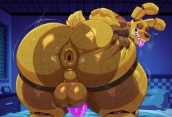 1boy ai_generated animatronic anus ass ass_focus back_view backsack balls bara big_ass big_butt bubble_ass bubble_butt civitai fat_ass fat_butt five_nights_at_freddy's five_nights_at_freddy's_3 fnaf from_behind furry furry_male gay green_body green_skin huge_ass huge_butt inviting inviting_to_fuck inviting_to_sex inviting_viewer looking_back male male_focus male_only massive_ass mature mature_anthro mature_male muscular muscular_anthro muscular_male naked naked_male nude nude_male nudity presenting presenting_ass purple_eyes rabbit solo springtrap springtrap_(fnaf) springtrap_(kidde_jukes) sweat sweatdrop sweating sweaty sweaty_ass sweaty_body tail teasing teeth testicles yaoi yellow_skin