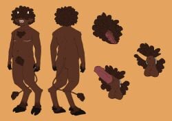 absurd_res animal_genitalia anthro balls big_clitoris bovid bovid_horn bovine bovine_horn cattle clitoral_hood clitoris cuntboy ear_piercing facial_piercing fur genitals gibberishpie hi_res hooves horn intersex male mammal mastectomy_scar model_sheet multiple_piercings nose_piercing nose_ring packer penis piercing pussy ring_piercing scar sheath solo strapon unguligrade