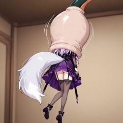 absorption absorption_vore ai_generated anime_girl cell cell_(dragon_ball) cell_vore dragon_ball_z female hispanic_virtual_youtuber mind_break mind_control nymphaaea swallowing virtual_youtuber vore vtuber