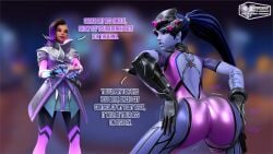 2girls 3d activision amelie_lacroix ass big_ass big_breasts blizzard_entertainment blue-skinned_female blue_body blue_skin breasts bust busty chair chest curvaceous curvy curvy_figure female hips hourglass_figure huge_ass huge_breasts large_ass large_breasts legs mature mature_female olivia_colomar overwatch overwatch_2 slim_waist sombra supercasket thick thick_hips thick_legs thick_thighs thighs tracer voluptuous waist wide_hips widowmaker