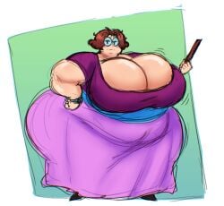 ms. applegate from kindergarten (game) by gammanaut
