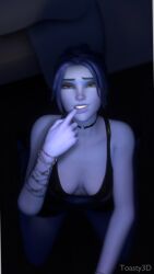 widowmaker from blizzard entertainment by toasty3d