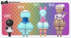 brusha (dandy's world) from dandy's world by patatero69