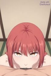 ai_generated blowjob deepthroat eye_contact fellatio female huge_cock makima male male/female no_sound oral oral_sex penis pov pov_male sucking sucking_penis tagme video