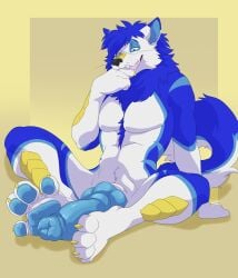 absurd_res anthro arctic_wolf autofootjob big_feet big_penis bite canid canine canis dabuttlion dragon eastern_dragon feet foot_fetish foot_play footjob genitals hi_res hybrid knot knotting male mammal masturbation mythological_creature mythological_scalie mythology paws penis scalie self_bite sex sitting soarin_(soarinarts) soles solo whiskers wolf wrinkled_feet wrinkles