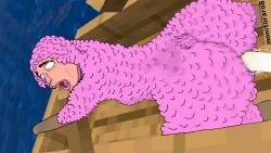 1girls animal_pussy anthro anthropomorphic caprine captive cum_dripping_out_of_pussy female minecraft minecraft_mob minecraft_sheep_fucker_machine monitoraro8 no_consent_needed penetration_from_behind pink_fur pink_sheep_(minecraft) pussy sheep sheep_(minecraft) surprised_expression vaginal_penetration watermark