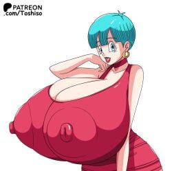 bulma from dragon ball by toshiso