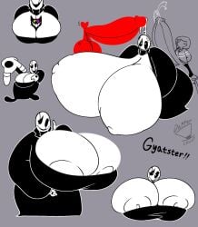 fem gaster from deltarune by dapperlewds