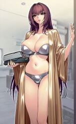 scathach (fate) from fate (series) by dynamitenatalia