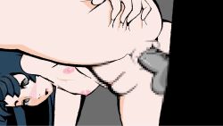 1boy 1girls adorable_face anal_sex animated balls blue_hair breasts censored echoes_of_the_town female fingers gray_eyes gripping_ass indie_game intercourse long_hair male mosaic_censoring nanami penis pink_nipples pixel_art pixelated pixels pussy sex small_breasts testicles town vagina video