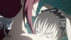 2d 2girls age_difference ahe_gao animated anime arms_behind_back aroused big_breasts blonde_hair blush breast_feeding breast_sucking breasts breasts_bigger_than_head breasts_out drinking_milk ecchi ekaterina_kurae female female/female fit_female gentle_femdom gulp gulping heavy_breathing horny_female huge_breasts imminent_orgasm in_heat large_breasts light-skinned_female moaning_in_pleasure nursing open_mouth oribe_mafuyu panting pleasure_face ponytail purple_eyes restrained seikon_no_qwaser shorter_than_10_seconds size_difference small_dom_big_sub sound sucking_breasts swallowing teenager video voluptuous_female well_endowed