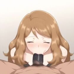 ai_generated blowjob deepthroat eye_contact fellatio huge_cock male/female no_sound oral oral_sex penis pov pov_male serena sucking sucking_penis tagme video