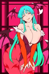 morrigan aensland from capcom by gel (artist)