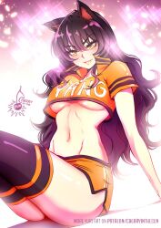 blake belladonna from rwby by cherryinthesun
