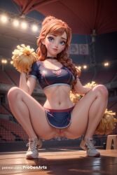 anna (frozen) from disney by progenarts