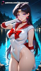 rei hino from bishoujo senshi sailor moon by skypassion
