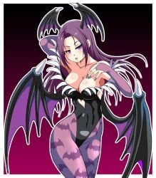 morrigan aensland from darkstalkers by hiro yoshinaka