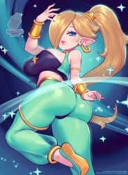 princess rosalina from mario (series) by supersatanson
