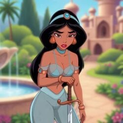 1001_nights 1girls ai_generated aladdin aladdin_(1992_disney_film) animated arabian arabian_female big_ass big_breasts big_thighs breasts curvaceous curvy curvy_figure dark-skinned_female dark_skin digital_media disney disney_princess ero-slash_showdown female gameplay hips hourglass_figure huge_ass huge_breasts huge_thighs large_ass large_breasts large_thighs legs mature mature_female melongun melongun!_games no_sound olive_skin princess princess_jasmine slim_waist tagme thick thick_hips thick_legs thick_thighs thighs video voluptuous waist wide_hips wide_thighs
