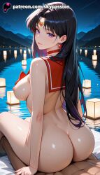 rei hino from bishoujo senshi sailor moon by skypassion