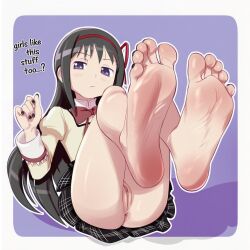 akemi homura from mahou shoujo madoka magica by kokenaart