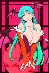 morrigan aensland from capcom by gel (artist)