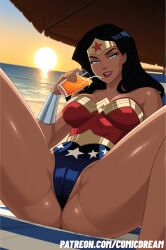 wonder woman from dc by comicdream