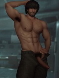 carlos oliveira from resident evil by drawnpr0n