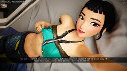 zoey (kpop demon hunters) from kpop demon hunters by darkbahamuth