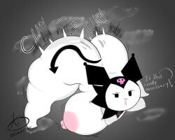 kuromi from hello kitty (series) by krackdraw