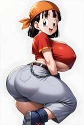 1girls aged_up ai_generated big_ass big_breasts big_butt brasil_louco bubble_ass bubble_butt curvaceous curvy curvy_body curvy_female curvy_figure dragon_ball dragon_ball_gt dragon_ball_super dragon_ball_z female female_focus female_only full_body fully_clothed huge_breasts jeans looking_at_viewer looking_back pan_(dragon_ball) seducing seducing_viewer seductive seductive_look seductive_pose seductive_smile sexy sexy_body sexy_pose shortstack shueisha simple_background solo solo_female solo_focus tagme toei_animation white_background